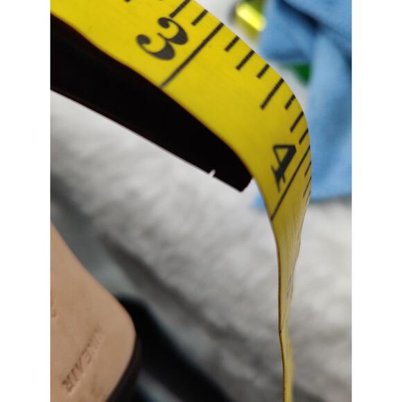 Y2K leather Cole Haan Heeled Booties Sz 6 - Picture 7 of 10